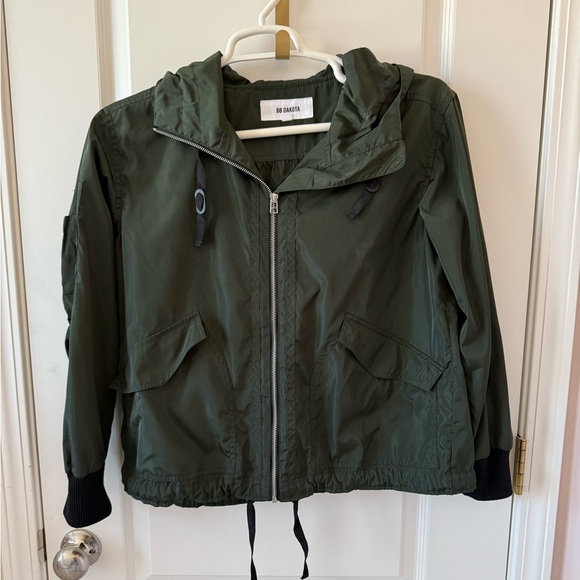 BB Dakota by Steve Madden Jacket Anorak Windbreaker Sz Small - Picture 4 of 7